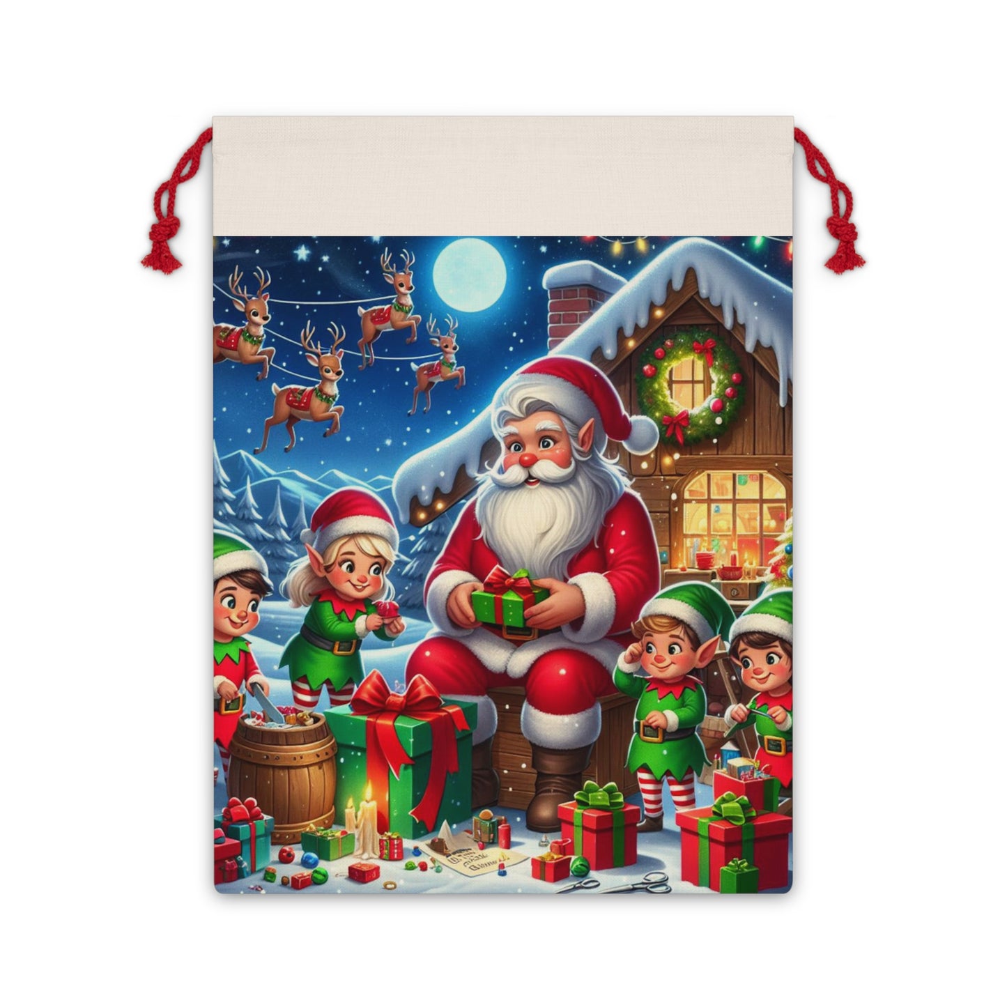 Santas Winter Workshop Gift Bag