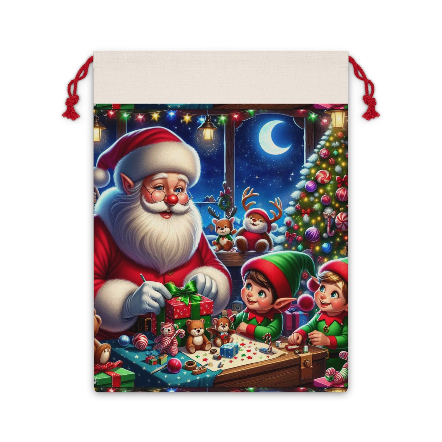 Santa's Workshop Gift Bag