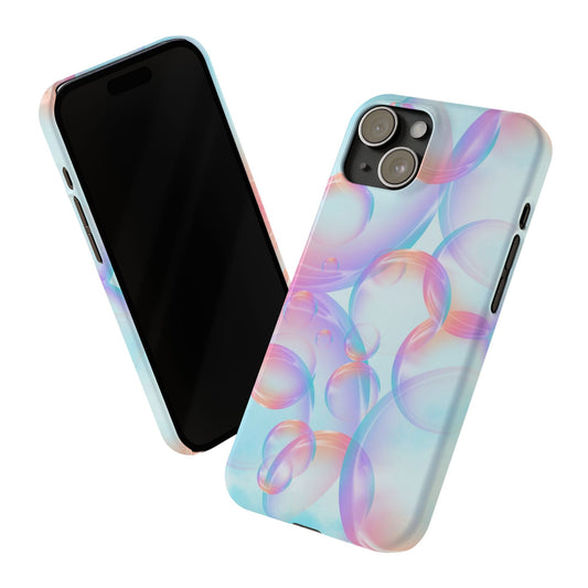 Bubbles Slim Phone Cases