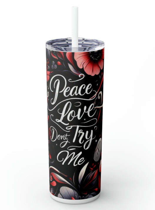 Midnight Bloom Tumbler