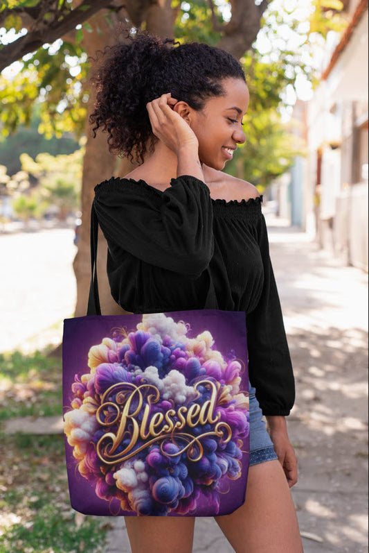 Blessed Tote Bag (AOP)