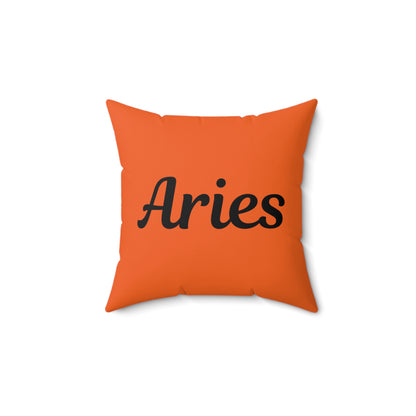 Cosmic Aries Queen Pillow