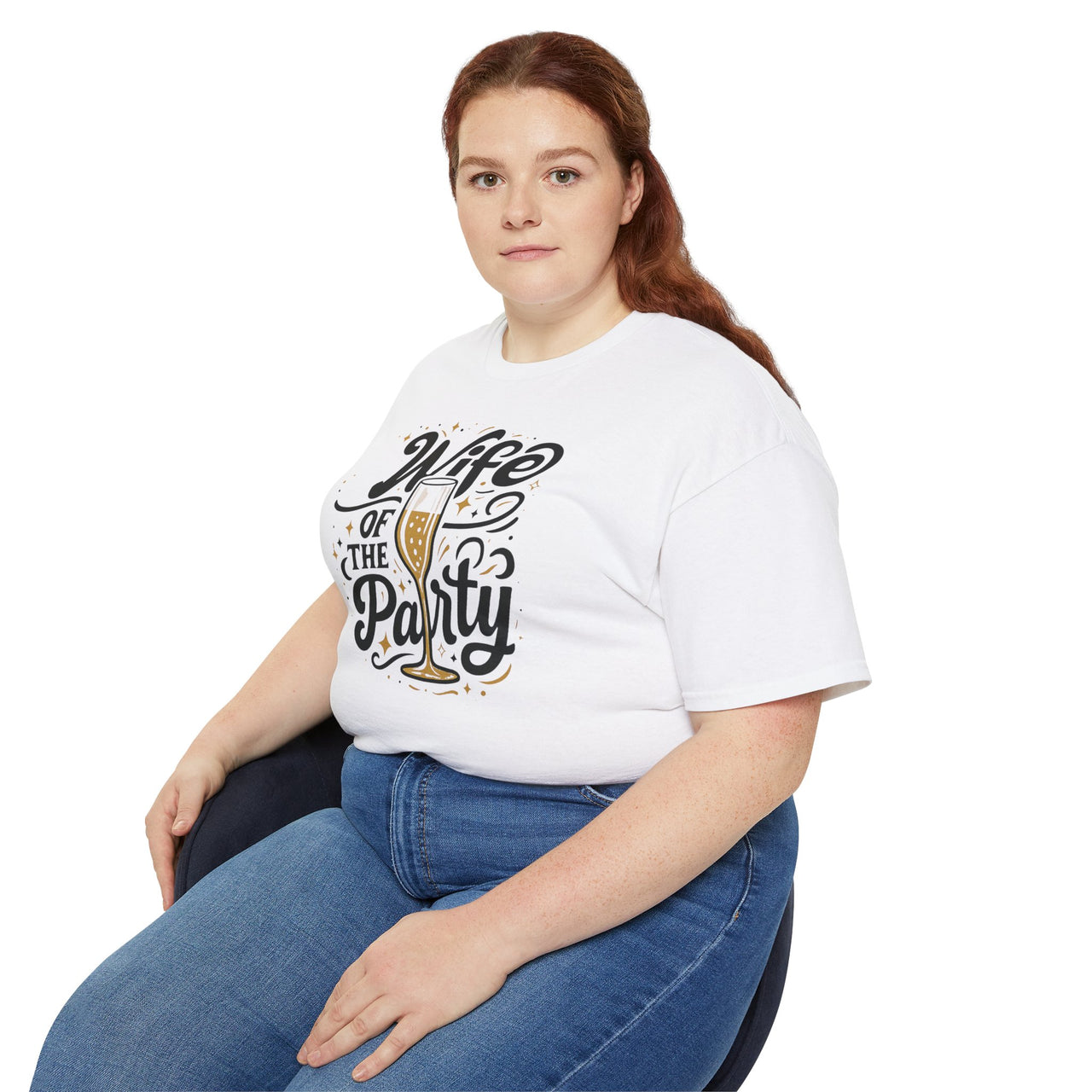 Wife of the Party T-Shirt | Bride-to-Be Graphic Tee for Bachelorette & Wedding Fun - Stay Sipping LLC