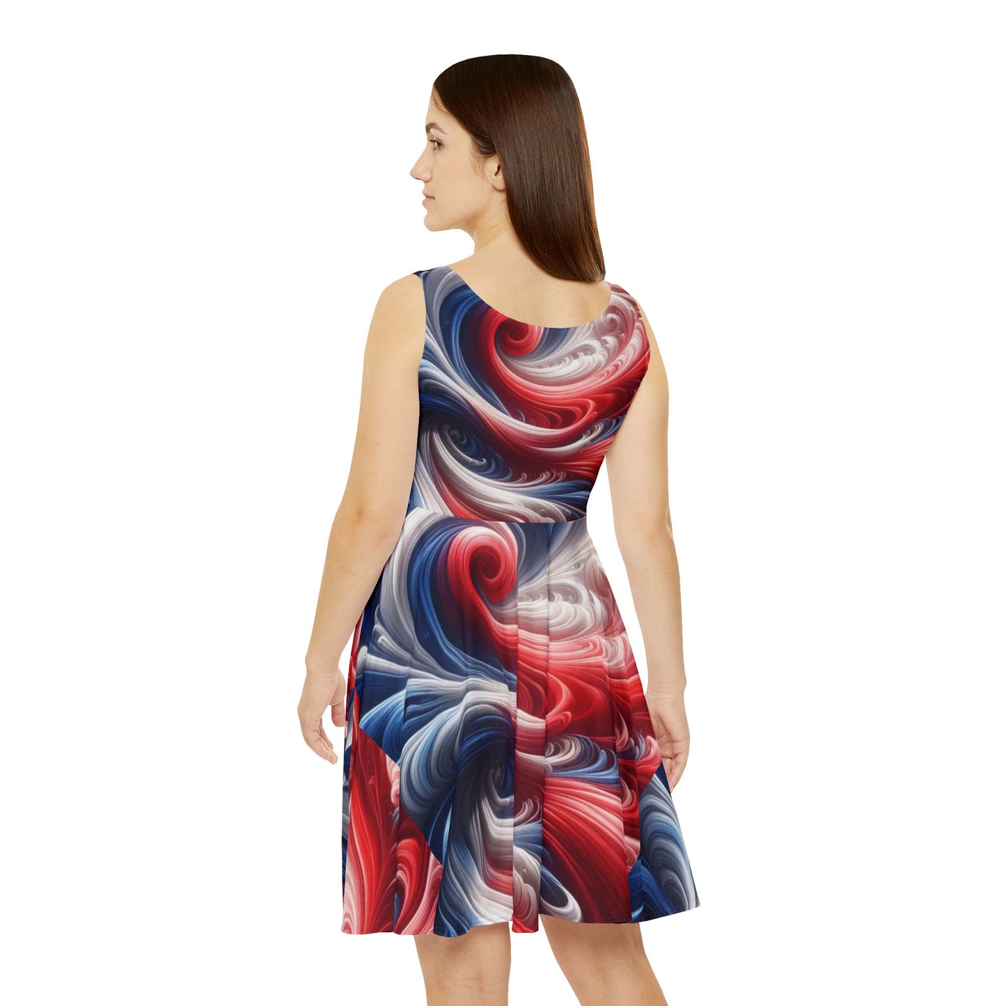 All the swirls Women's Skater Dress (AOP)