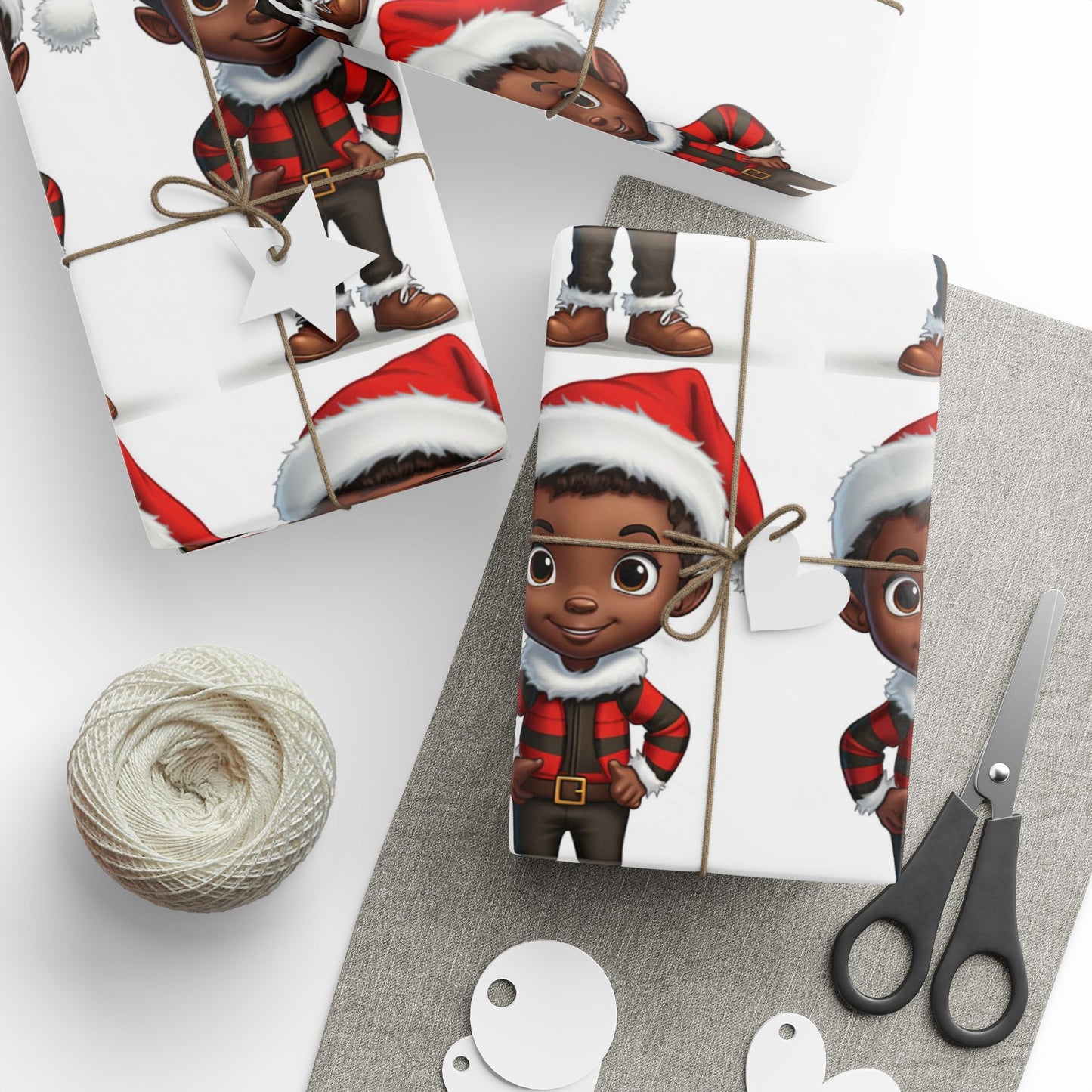 Santa's Helper Wrapping Papers