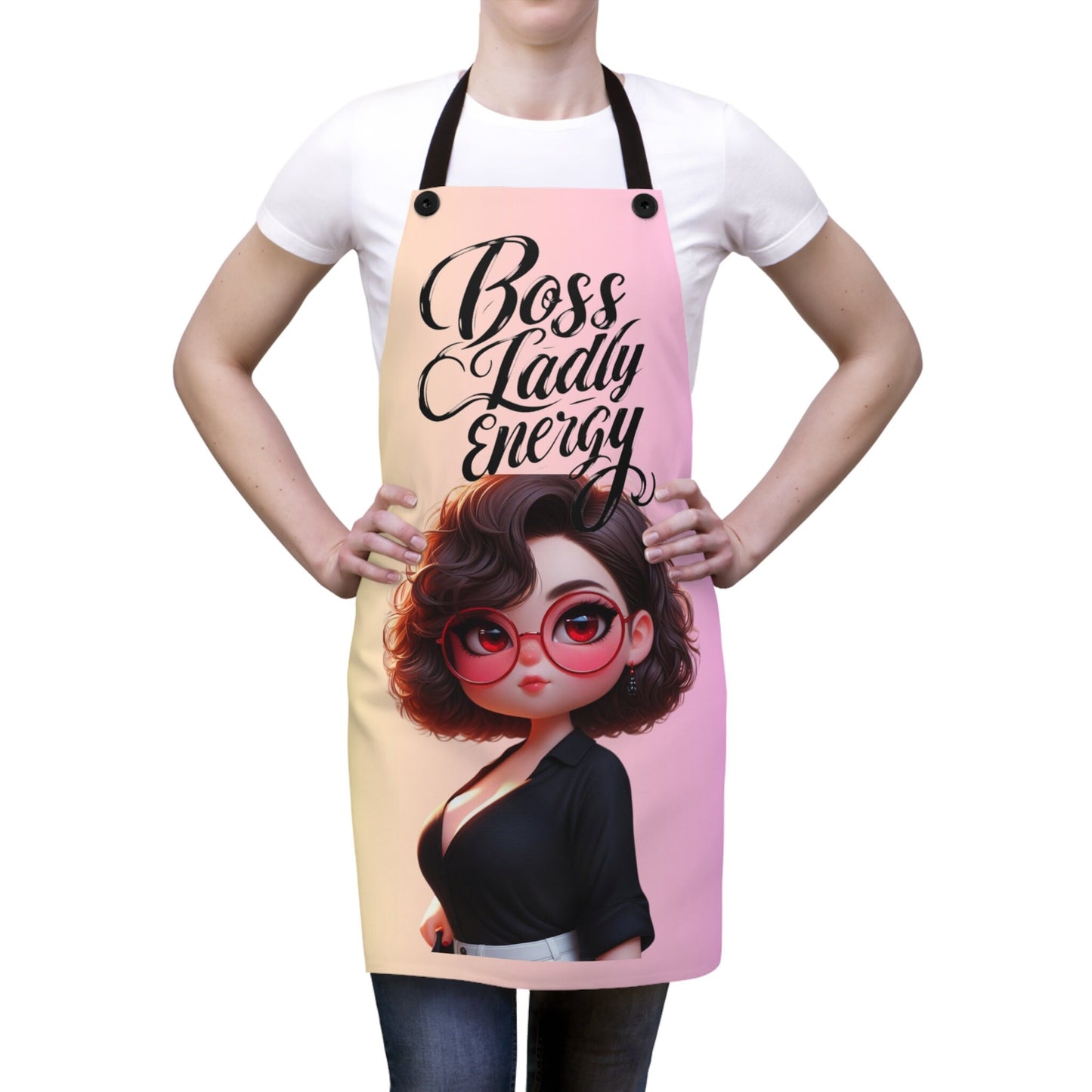 Boss Lady Apron (AOP)