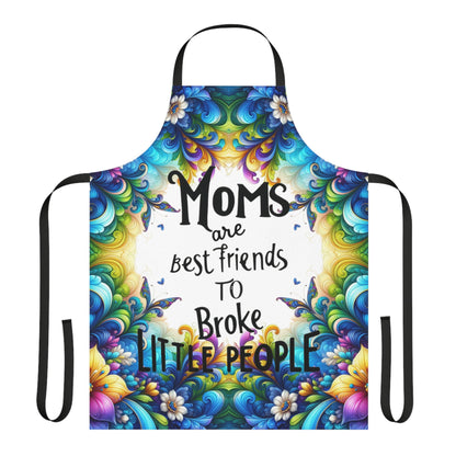 Broke People Apron, 5-Color Straps (AOP)