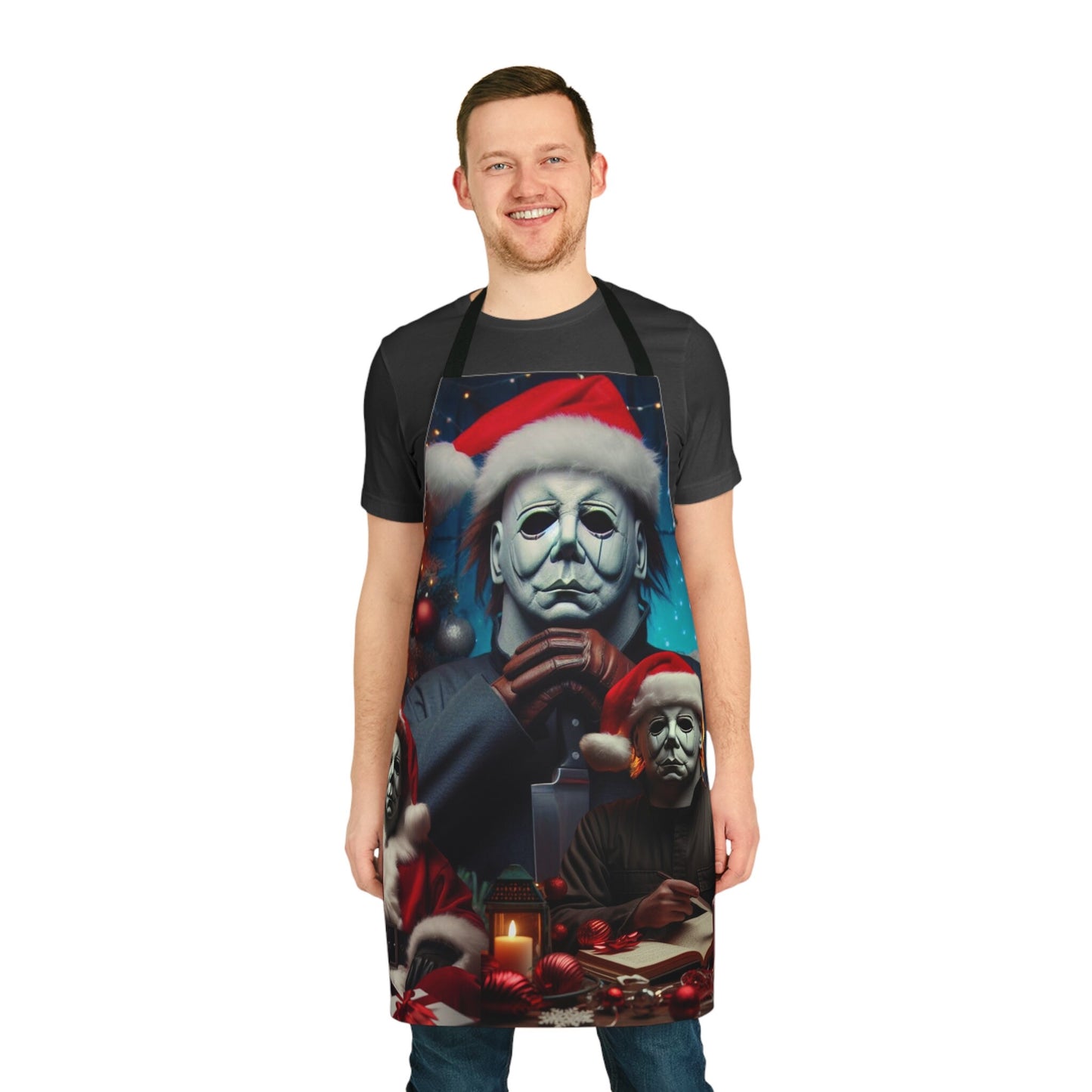 Holiday Horror Michael Myers Christmas Apron