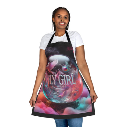 Fly Girl Apron, 5-Color Straps (AOP)