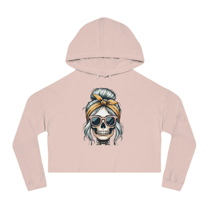 Womens Cropped Hooded Sweatshirt