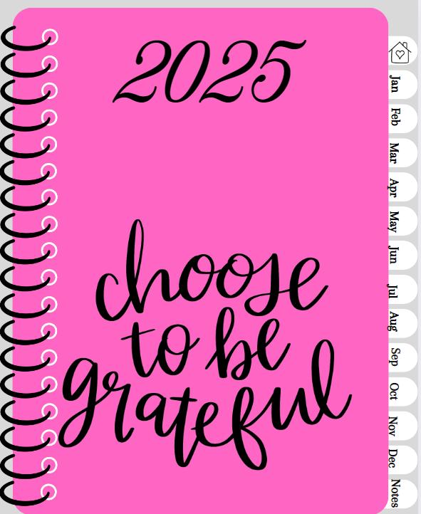 2025 Gratitude Digital Planner