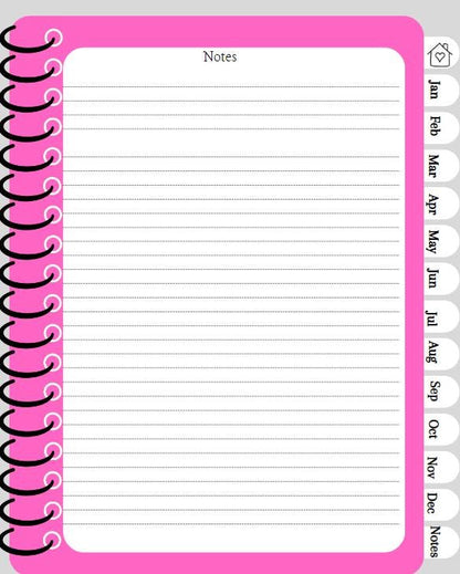 2025 Gratitude Digital Planner