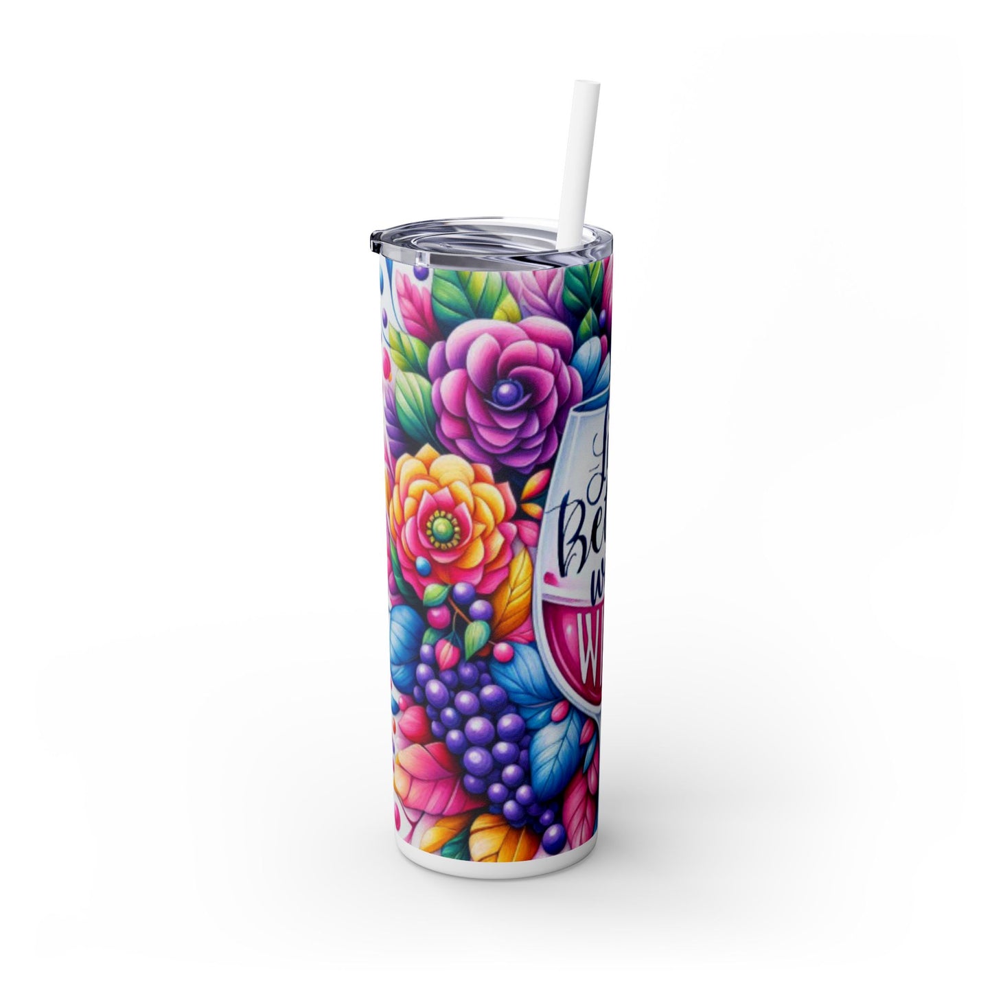 Wine & Blooms Tumbler